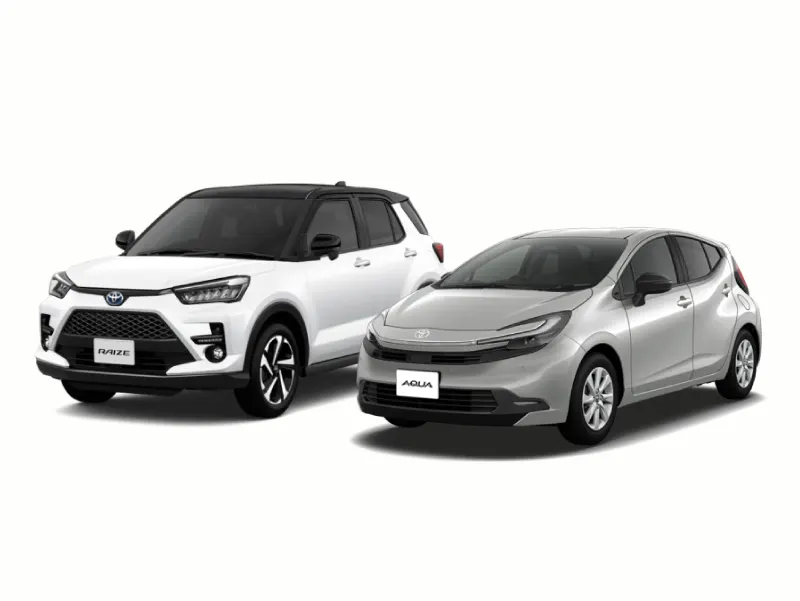 コンパクトカーラインナップ