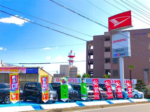 カーコンビニ倶楽部 関 平和通店（林モータース）のグランドオープン後の外観写真