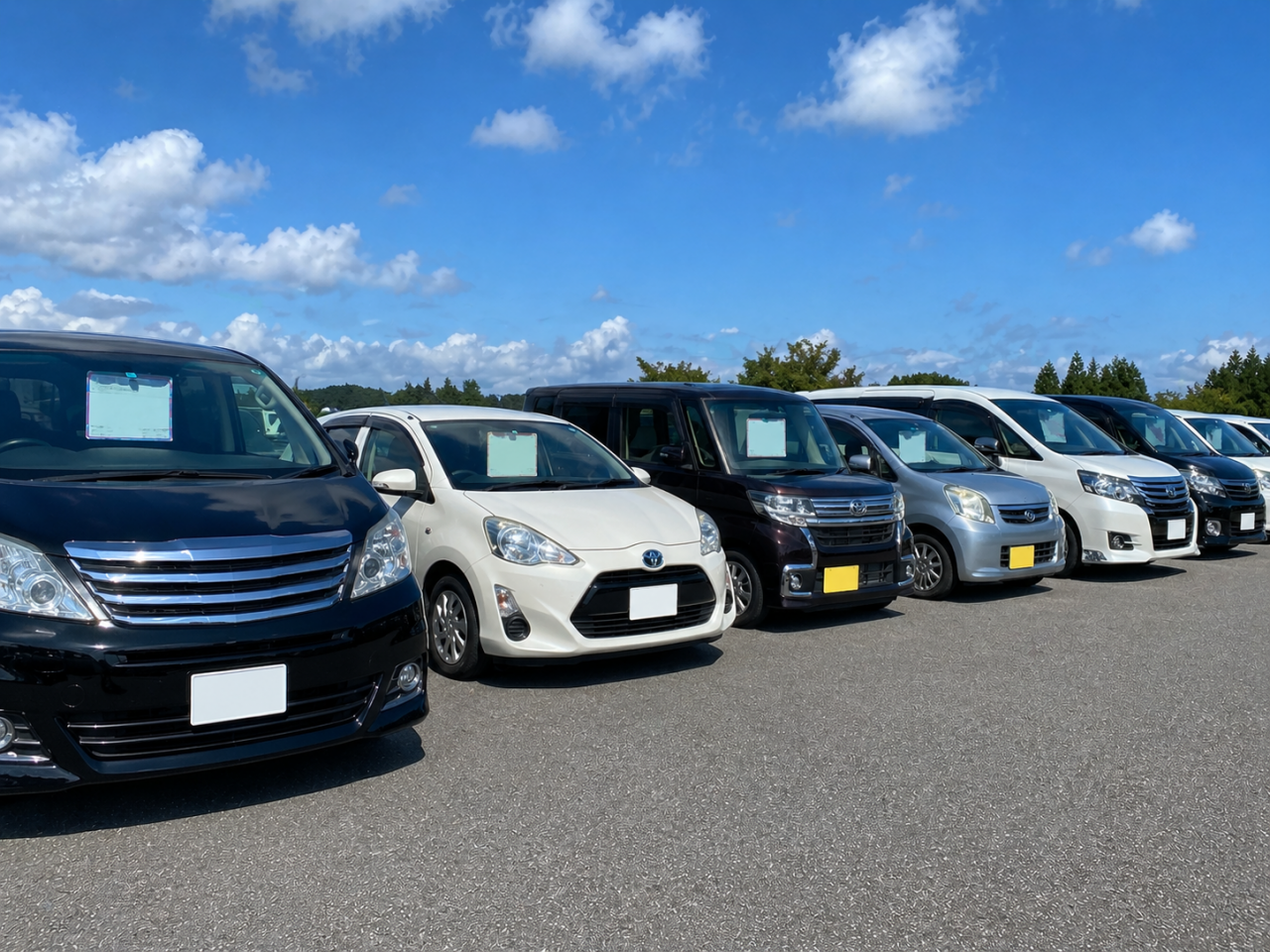 中古車販売:プロの目線で「安心の中古車」を厳選