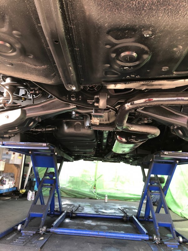 長野市 大豆島 下回り防錆コーティング 防錆アンダーコーティング カーコンビニ倶楽部 ｅｎｅｏｓウイング セルフ大豆島ｓｓ